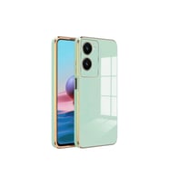 Vivo Y18 Kılıf Volet Silikon - Açık Yeşil