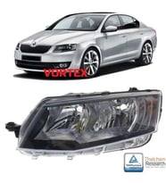 Skoda Octavia Ön Sol Şöför Far Lambası 2013>
