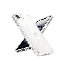 Iphone 16E Kılıf Magneticsafe Şeffaf Silikon - Şeffaf