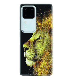 Vivo V30 Kılıf Desenli Silikon Leon 1323