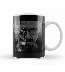 Breaking Bad Heisenberg Knocks Kupa Bardak Porselen