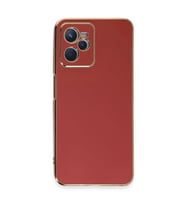 Realme C35 Kılıf Volet Silikon - Kırmızı