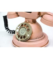 Dekoratif Metal Telefon Biblo Dekoratif Hediyelik