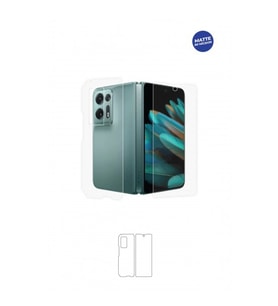 OPPO FİND N2 MAT ARKA YAN KORUYUCU TPU FİLM