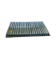 Izgara teli Yağdanlıklı Oluklu Izgara Teli Mangal Izgarası Ocakbaşı Izgarası 50*45 cm Boyutlu Yağdanlıklı Oluklu Izgara teli Safir Çay Kazanları