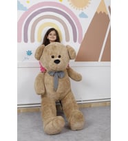 100 Cm Peluş Büyük Kurdelalı Ayı