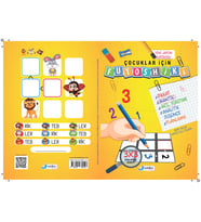 Çocuklar İçin Zeka & Dikkat Güçlendiren FUTOSHİKİ Başlangıç Düzey Yeni Nesil JAPON SUDOKU 7-99 Yaş