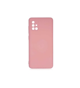 Samsung Galaxy A71 Uyumlu Kılıf Zore Mara Lansman Kapak (Açık Pembe)