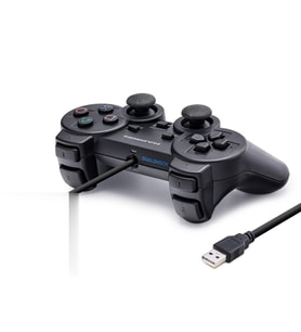 Pc Uyumlu Kablolu Usb Gamepad Oyun Kolu - Siyah HD302