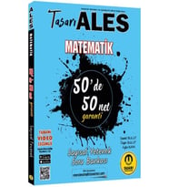 Tasarı Ales Matematik Sayısal Yetenek 50'de 50 Net