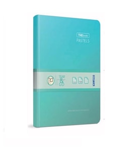 GIPTA THEBOOK PASTELS İPLİKLİ DİKİŞLİ SERT KAPAK DEFTER 17X24 160YP. KARE