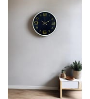 36 Cm Krem Gold Rakamlı Duvar Saati