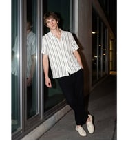 LC WAIKIKI Siyah Regular Fit Armürlü Erkek Pantolon