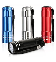 9 LED’li Pilli El Feneri Pratik ve Ekonomik Aydınlatma Kompakt Günlük Kullanım WT-036