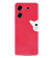 Tecno Pova 5 Kılıf Silikon Desen Özel Seri Kedoş 1735