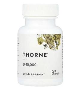 Thorne (Ösg Özel Sporcu Gıdaları) D-10,000, 60 Capsules (250 mcg per Capsule).Orj Usa.