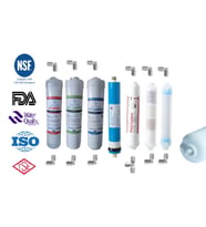 AQUAFLY 12" Inline 7 FİLTRE 10 AŞAMA ( DETOX ve 4in1 ) Su Arıtma Filtresi Kapalı Kasa Cihaz Uyumlu