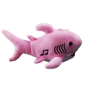 Köpekbalığı Sesli Baby Shark Müzikli 28 cm - 1811201 - Pembe
