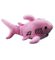 Köpekbalığı Sesli Baby Shark Müzikli 28 cm - 1811201 - Pembe