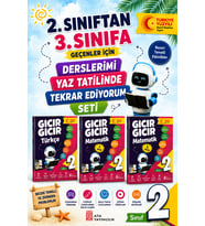 2.Sınıftan 3.Sınıfa Geçenler İçin Derslerimi Yaz Tatilinde Tekrar Ediyorum Seti -3