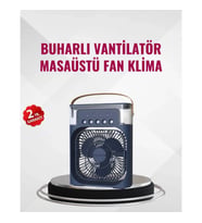 Mey İthalat® Enerji Tasarruflu Sessiz Çalışan Taşınabilir Soğutma Fanı