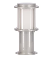 AVONNI BSU-68130-GR-K Beyaz Boyalı Dış Mekan Aydınlatma E27 Aluminyum Polikarbon Cam 17cm