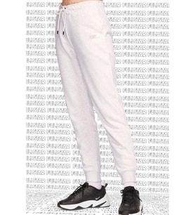 Nike Sportswear Essential Fleece Sweatpant Pamuklu Şardonlu Eşofman Altı Beyaz Melanj