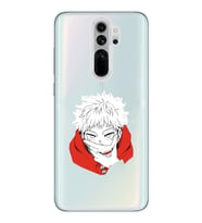Xiaomi Redmi Note 8 PRO Uyumlu İtadori Tasarımlı Şeffaf Telefon Kılıfı