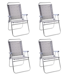 CAMPOUT 4'LÜ PLAJ SANDALYE SET