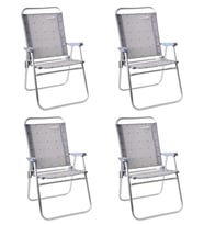 CAMPOUT 4'LÜ PLAJ SANDALYE SET