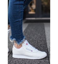 Reebok Princess Wıde Kadın Beyaz Deri Günlük Spor Ayakkabısı ( Dar Kalıp )