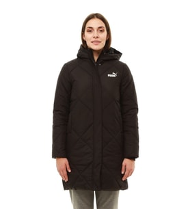 PUMA ESS PADDED COAT SİYAH KADIN MONT 58765001 
