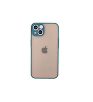iPhone 14 Kılıf Montreal Silikon Kapak - Yeşil