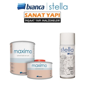 Stella Bianca Maximo Parlakt + Stella Beyaz Effekt Sprey