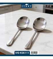 IVORY ÇELİK SERVİS KAŞIĞI LARGE KARTELA