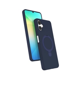 Samsung Galaxy A06 Regal Magsafe Standlı Kapak - Lacivert