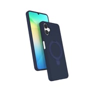Samsung Galaxy A06 Regal Magsafe Standlı Kapak - Lacivert
