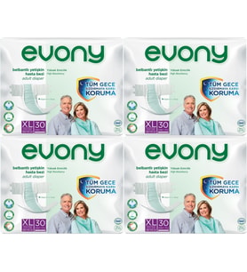 Evony Hasta Bezi Yetişkin Bel Bantlı Tekstil Yüzey Ekstra Büyük (XL) 120 Adet (4PK*30)