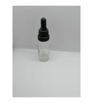 10 Ml Şeffaf Cam Şişe Damlalıklı 24 Adet