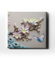 Çiçek Canvas Tablo MİNK101
