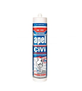 Apel Silikon Sıvı Çivi Montaj Kit Çok Güçlü Yapıştırıcı 390 gr