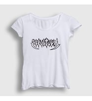 Presmono Kadın Beyaz Sepultura T-Shirt 173528tt (Beyaz)