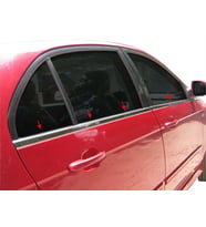 Tata Vista/Indica 2 Cam Çıtası 4 Prç Krom 2008 ve Sonrası