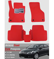 CİTROEN C4 (2004-2010) Uyumlu EVA Paspas Tam Set–Araca Özel,Su Geçirmez,Hızlı ve Kolay Montaj