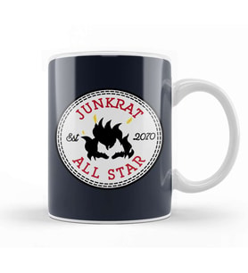 Junkrat Overwatch All Star Converse Kupa Bardak Porselen
