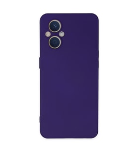 Reno 7 Lite Kılıf Nano Içi Kadife Silikon - Mor