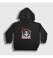 Presmono Unisex Çocuk Siyah Ken Kaneki V4 Anime Tokyo Ghoul Kapüşonlu Sweatshirt 350448tt