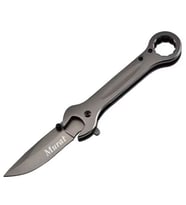 Kişiye Özel İsimli Columbia 8000-A 19  CM İsim Baskılı Columbia Anahtar Çakı (Siyah)