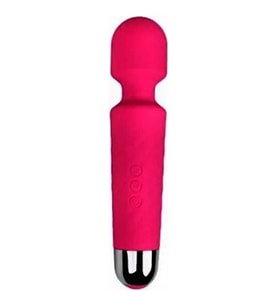 Female Wand Massager Şarjlı Vibratör - Pembe