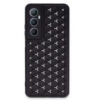 Realme C65 Kılıf Petek Silikon Kapak - Siyah